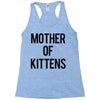 mother of kittens Racerback Tank