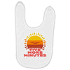 five more minutes Baby Bibs