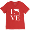love dolphin V-Neck Tee