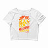 crazy halloween pit lady Crop Top