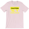 caution zombies crossing t shirt x large funny walking brains awesome T-Shirt