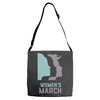 women's march 2017 on washington Adjustable Strap Totes