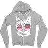cat usa Zipper Hoodie