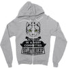 I Am Cat Actually In A Very Commited Relationship Zipper Hoodie