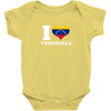 I love Venezuela Baby Onesie