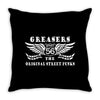 greasers Throw Pillow