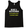 i am not a weatherman but you should expect a few inches funny Tank Top