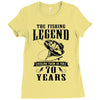 The Fishing Legend Reeling Them In For 70 Years Ladies Fitted T-Shirt