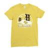 greetings from san fransokyo Ladies Fitted T-Shirt