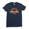 paleozoic park Ladies Fitted T-Shirt