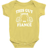 This Guy Loves His Fiance Baby Onesie