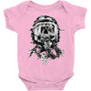 skull pilot Baby Onesie