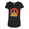Girl Power Lola Bunny Maternity Scoop Neck T-shirt