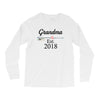 Grandma est.2018 Long Sleeve Shirts