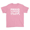 Proud To Wear Pink Youth Tee