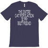 the enire cat population is my best friend T-Shirt