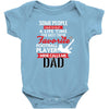 Some People Have To Wait A Life Time Too Meet Their Favorite Football, Baby Bodysuit