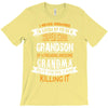 Super Cool Grandson Of A Freaking Awesome Grandma T-Shirt