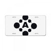 art A License Plate