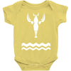 the wind waker   link's crayfish shirt Baby Bodysuit