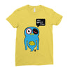 uberpup hey brain cakes! Ladies Fitted T-Shirt