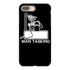 man tasking iPhone 8 Plus