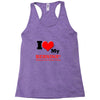 i love my bernina Racerback Tank