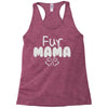 fur mama Racerback Tank
