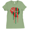 black power Ladies Fitted T-Shirt