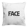 face Throw Pillow