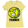 pro tennis ball Ladies Fitted T-Shirt
