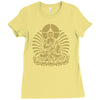 budha indie Ladies Fitted T-Shirt