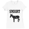 smart ass Ladies Fitted T-Shirt