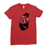beard Ladies Fitted T-Shirt