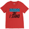 I Don't Kneel V-Neck Tee