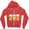 care beers Zipper Hoodie