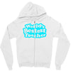 world's bestest teacher [converted] Zipper Hoodie