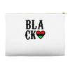 black love Accessory Pouches