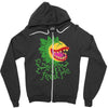 feed me Zipper Hoodie