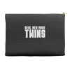 real men make twins Accessory Pouches