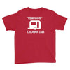 personalised your name caravan club funny gift Youth Tee