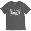life short smile advice wisdom V-Neck Tee