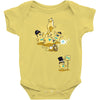playing with monsters Baby Onesie