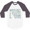 ascii night 3/4 Sleeve Shirt
