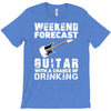 weekend forcast guitar with a chance of drinking T-Shirt