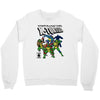 x turtles, mutants in a half shell Crewneck Sweatshirt