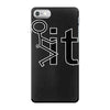 fk it funny college party iPhone 7 Case