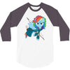 rainbow 3/4 Sleeve Shirt