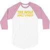the wolf of wall str 3/4 Sleeve Shirt