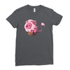 lion in a box Ladies Fitted T-Shirt